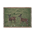 Deer Meadow Woven Blanket
