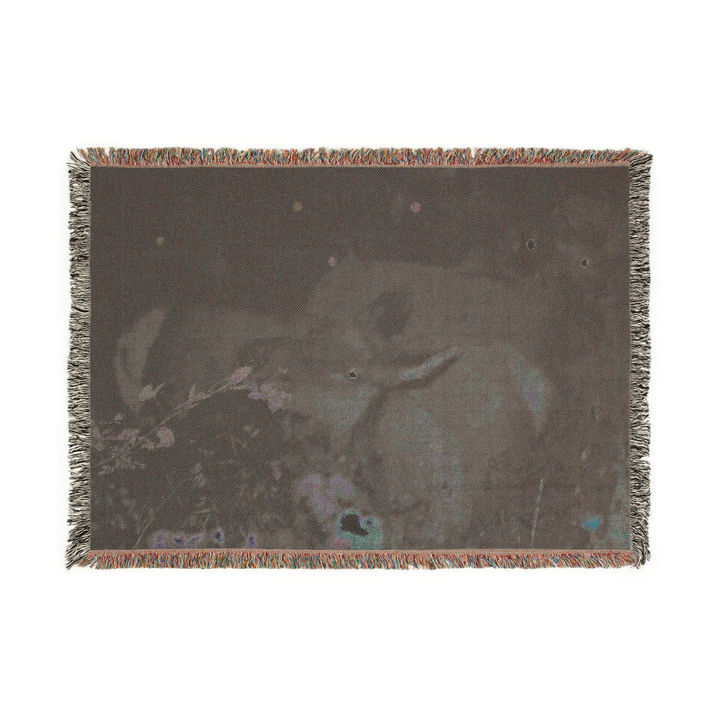 Elk Grazing at Night