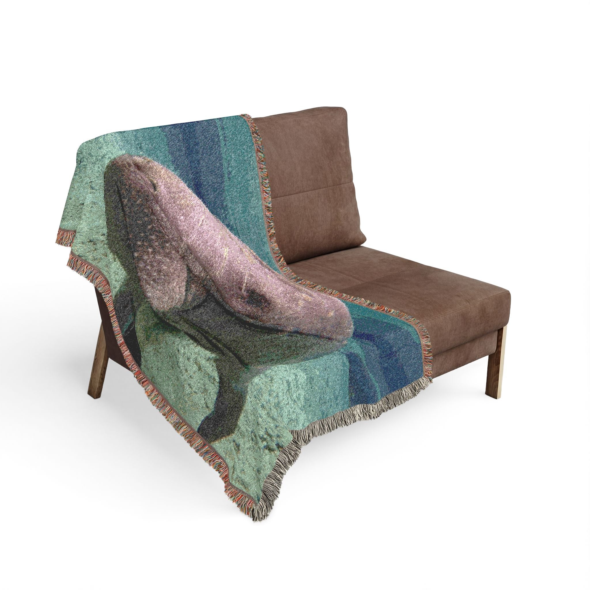 Manatee Woven Blanket