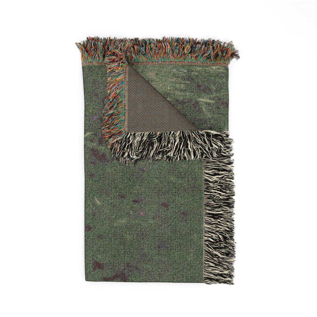 Coyote Wildlife Woven Blanket