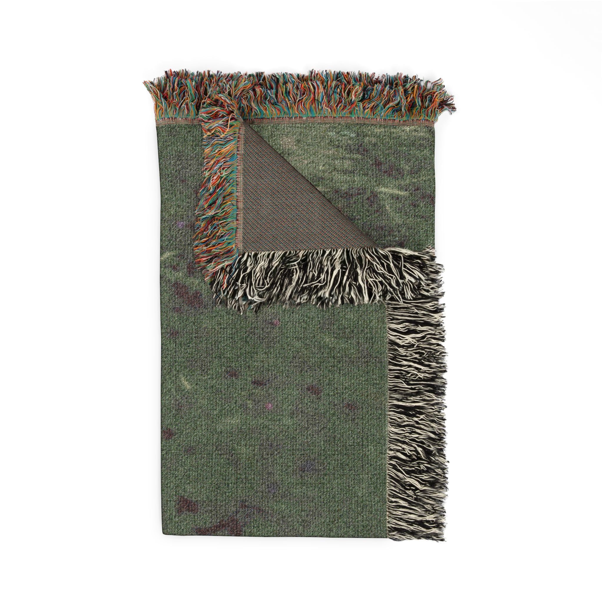 Coyote Wildlife Woven Blanket