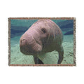 Manatee Woven Blanket