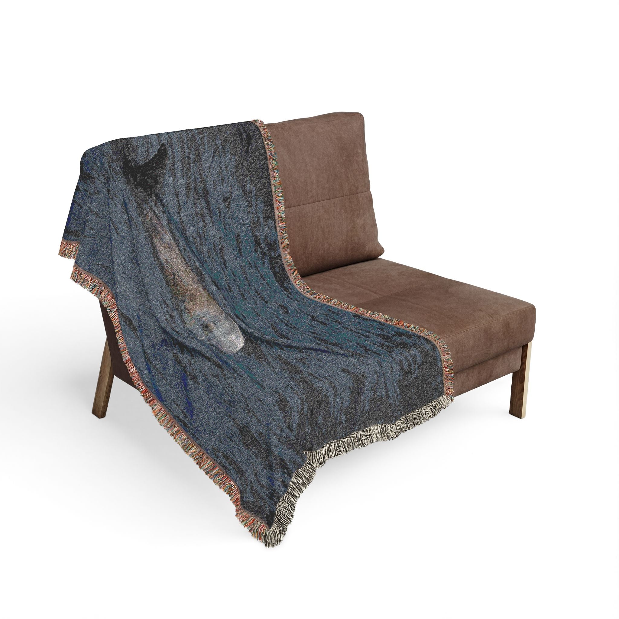 Risso's Dolphin Woven Blanket