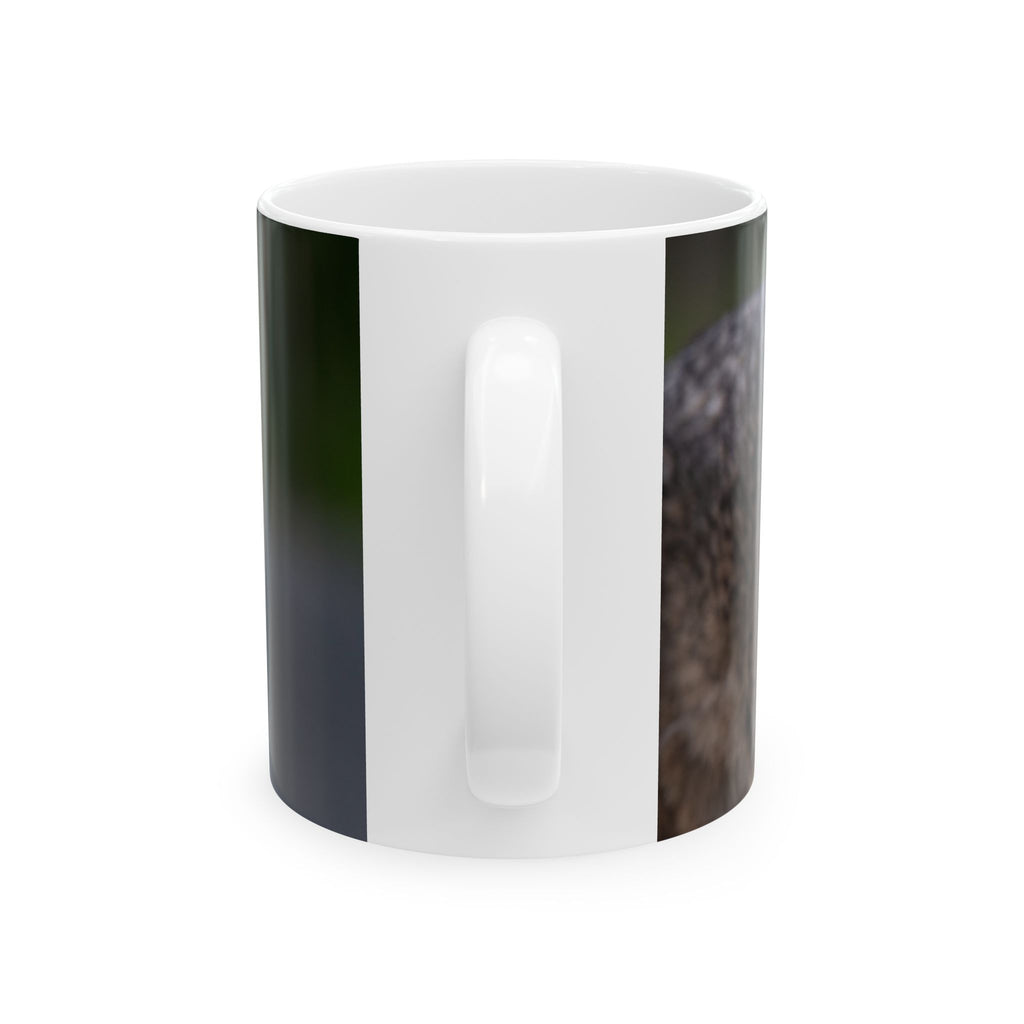 Angry Coyote Photo Ceramic Mug — Wild Predator Coffee Cup (11oz, 15oz)