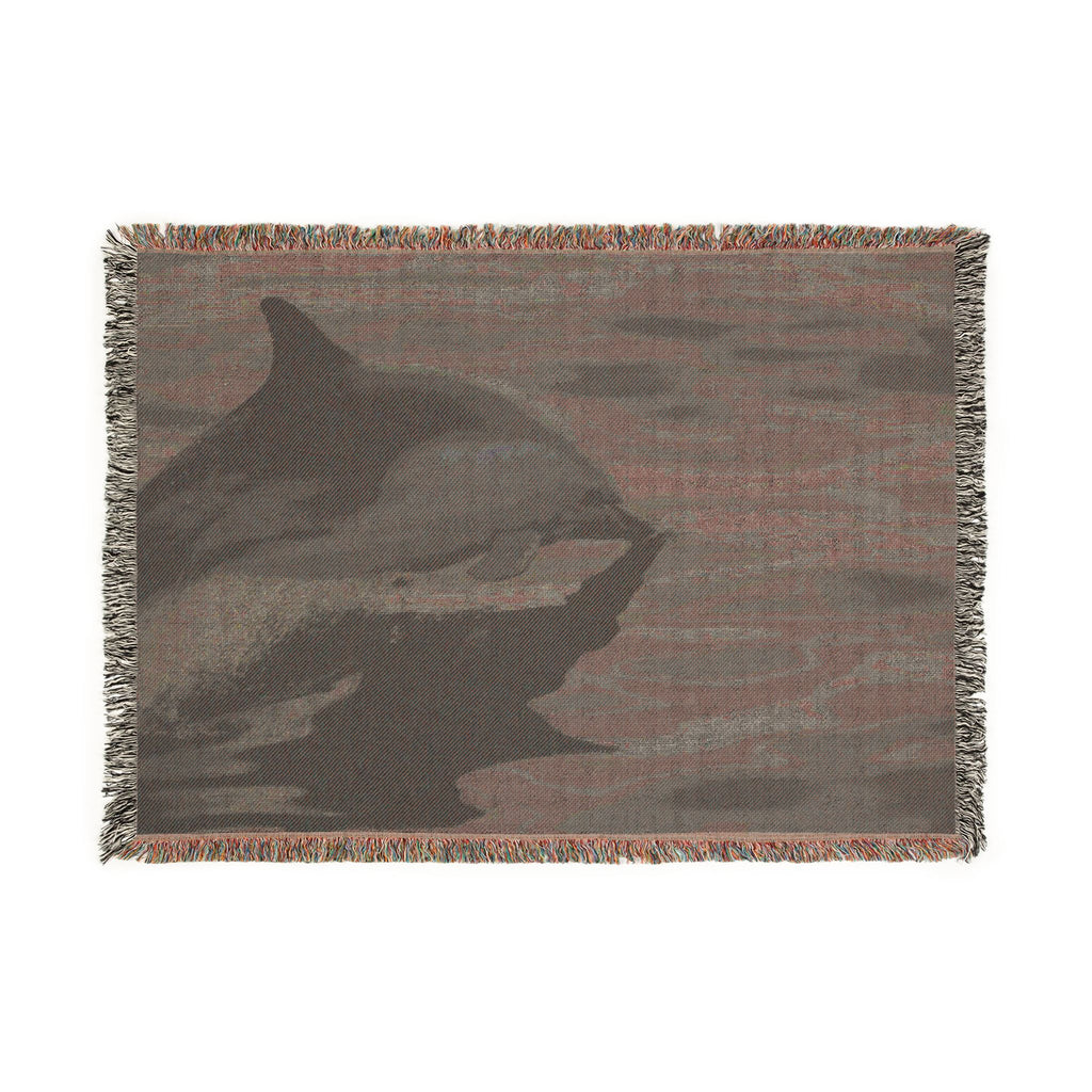 Dolphin Woven Blanket