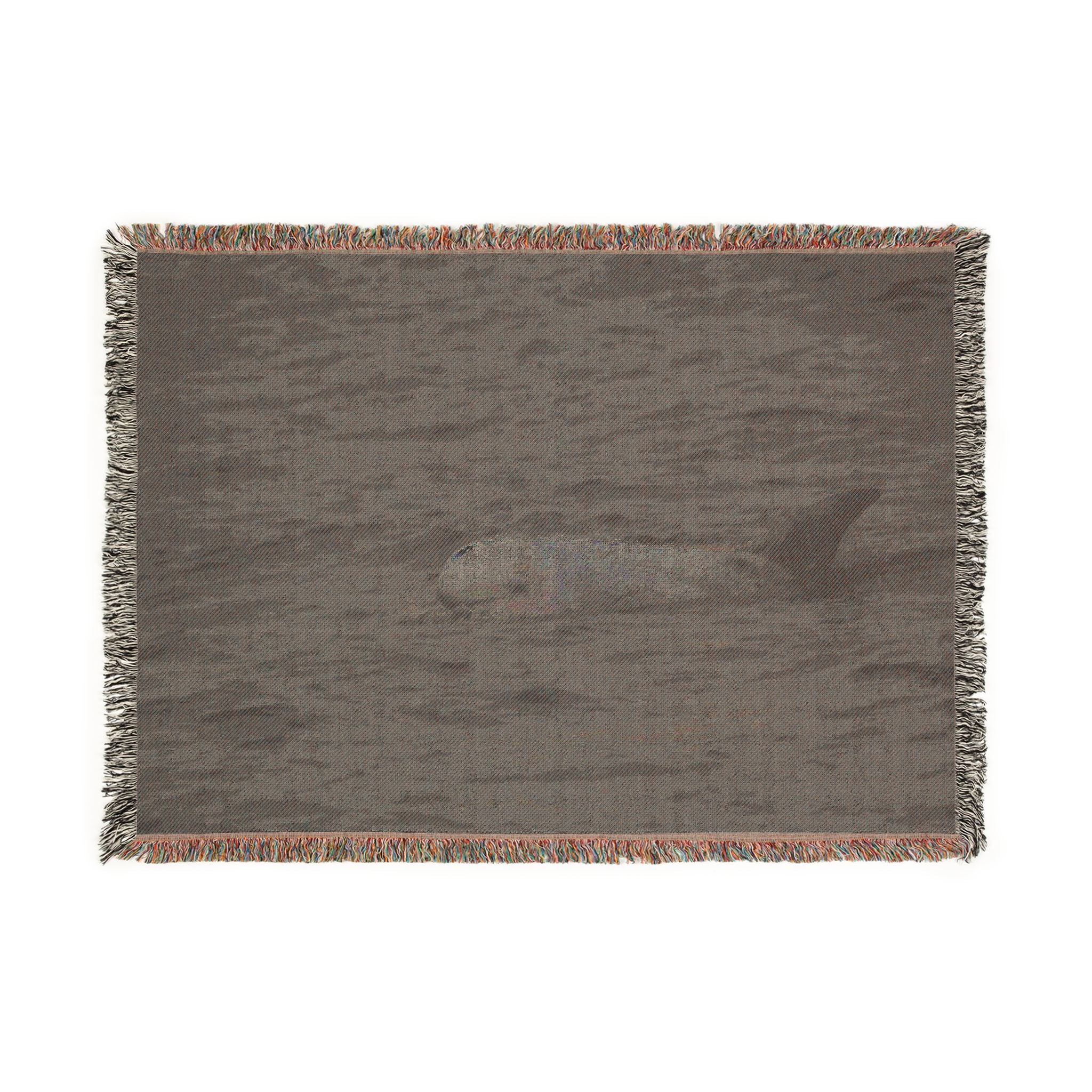 Risso's Dolphin Woven Blanket