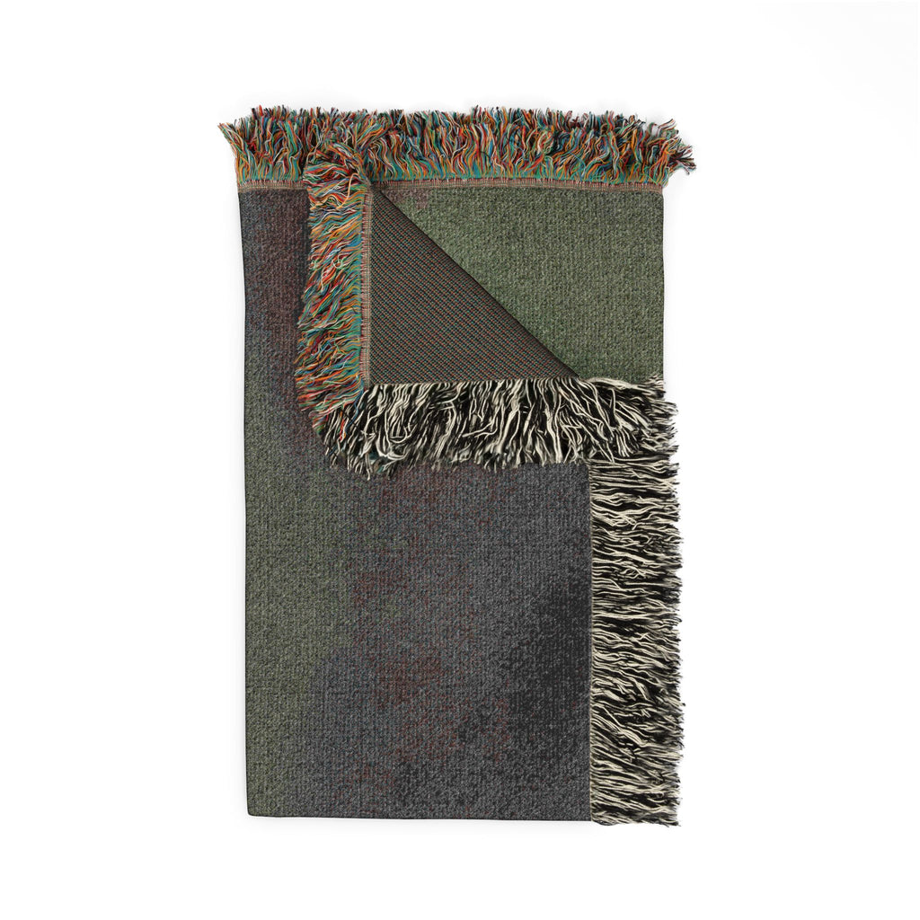 Red-Winged Blackbird Woven Blanket