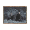 Dolphin Pair Woven Blanket