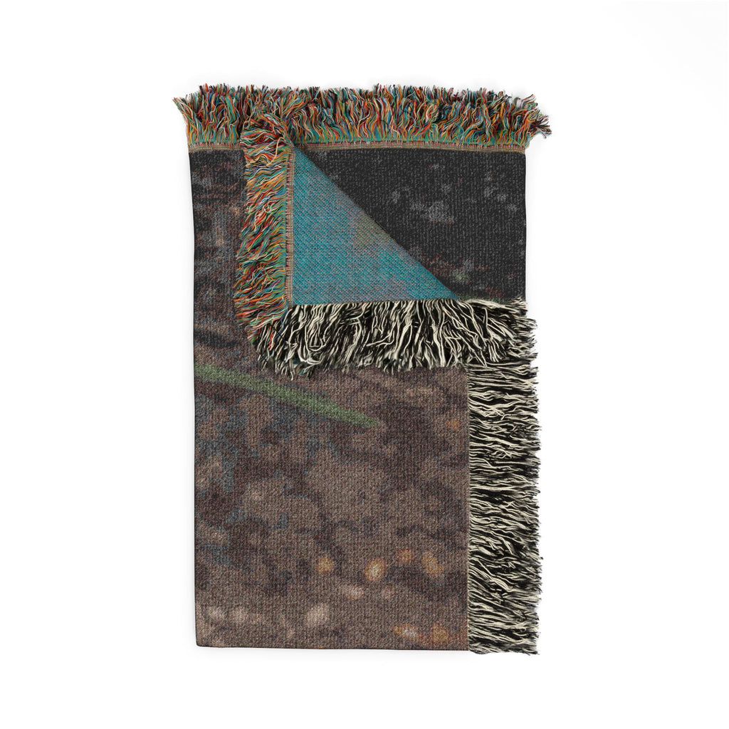 California Scrub Jay Woven Blanket