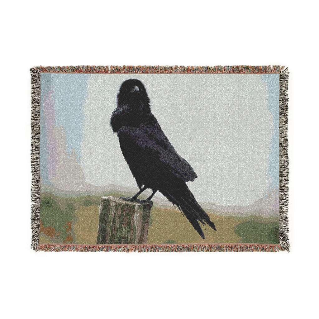 Raven Throw Blanket