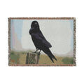 Raven Throw Blanket