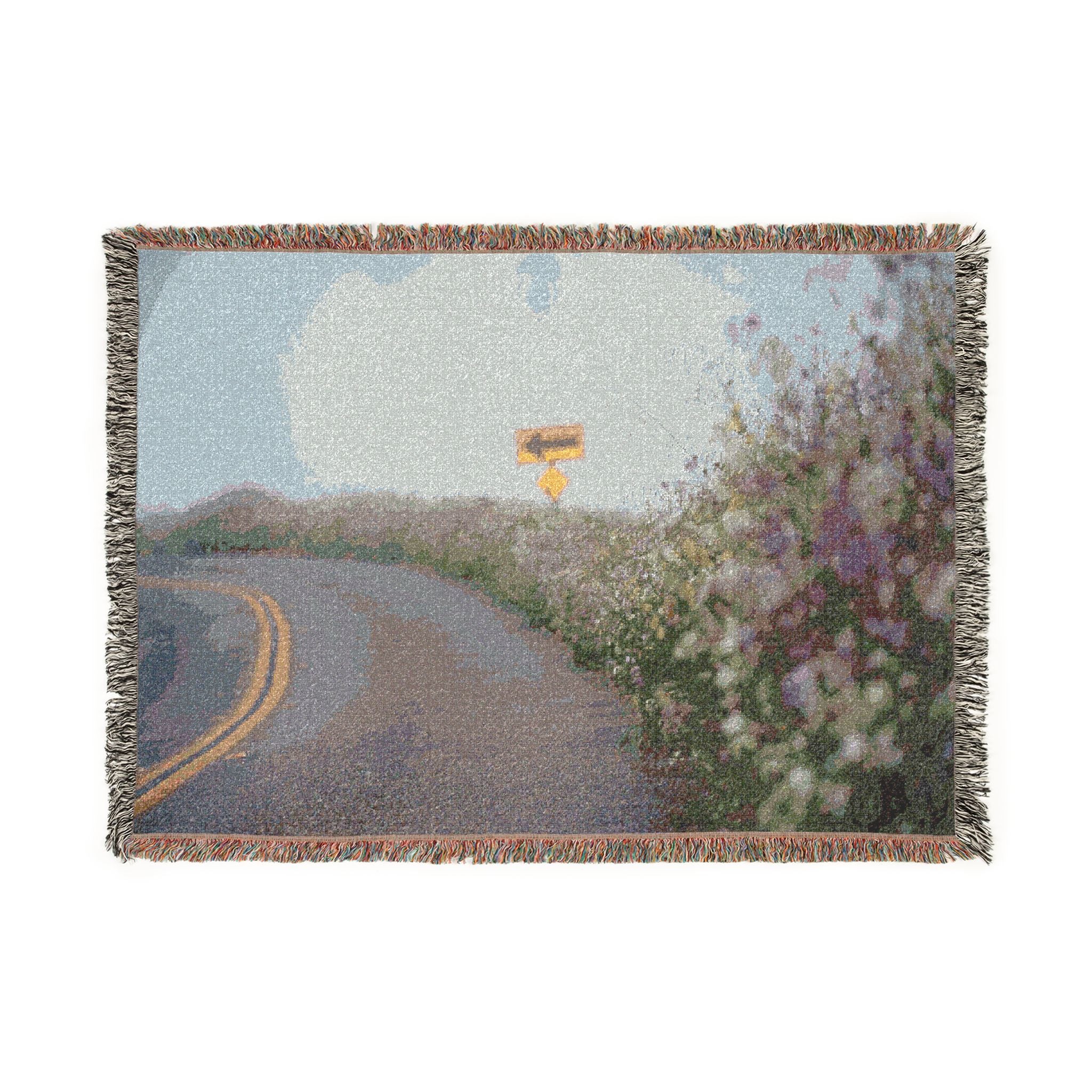 Scenic Road Woven Blanket