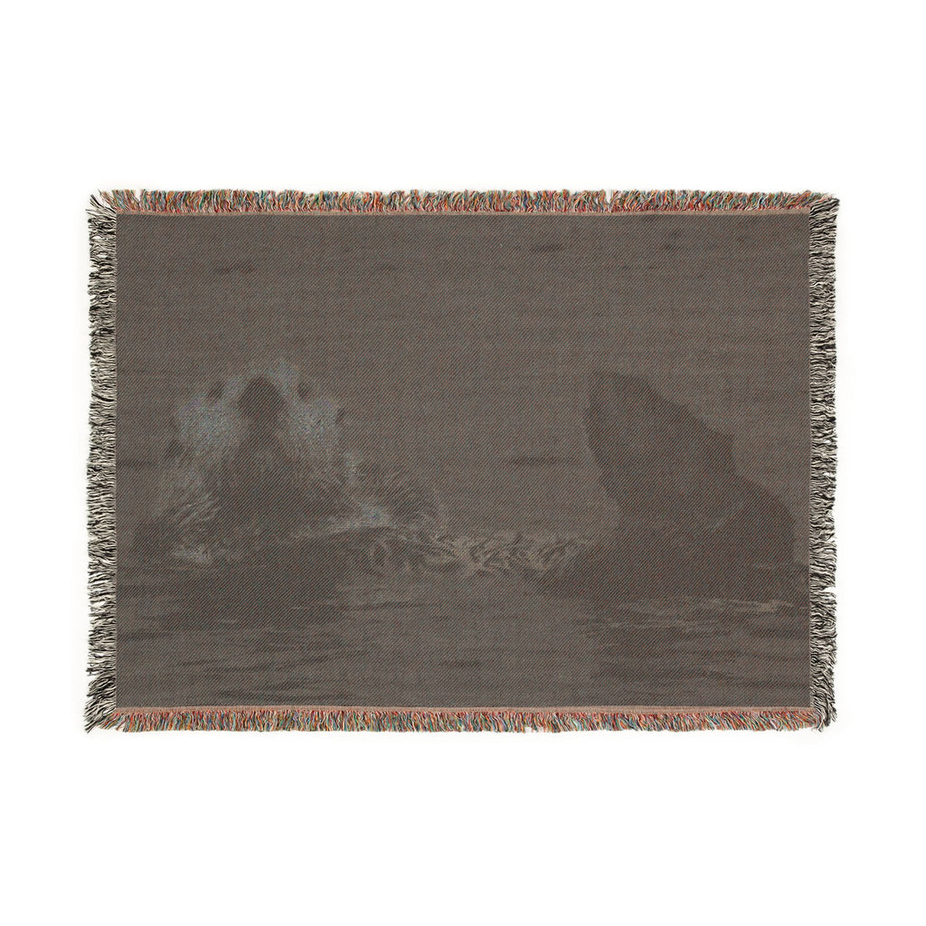 Sea Otter Woven Blanket