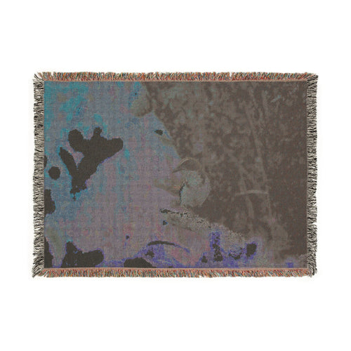 California Scrub Jay Woven Blanket