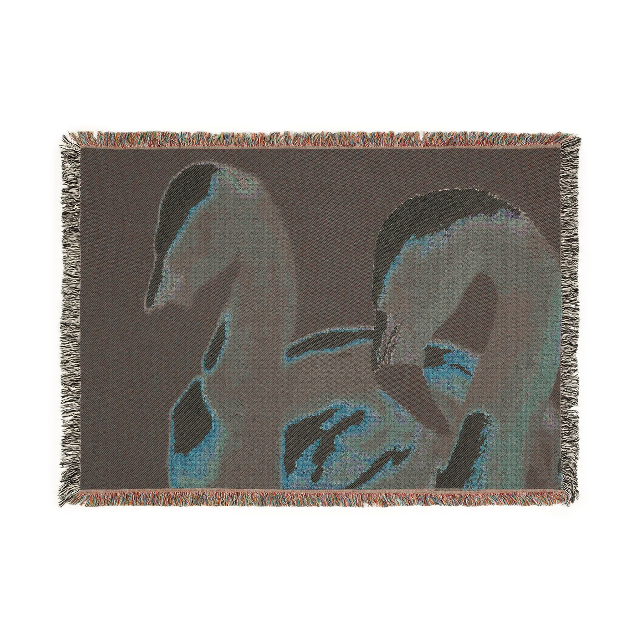 Flamingo Woven Blanket