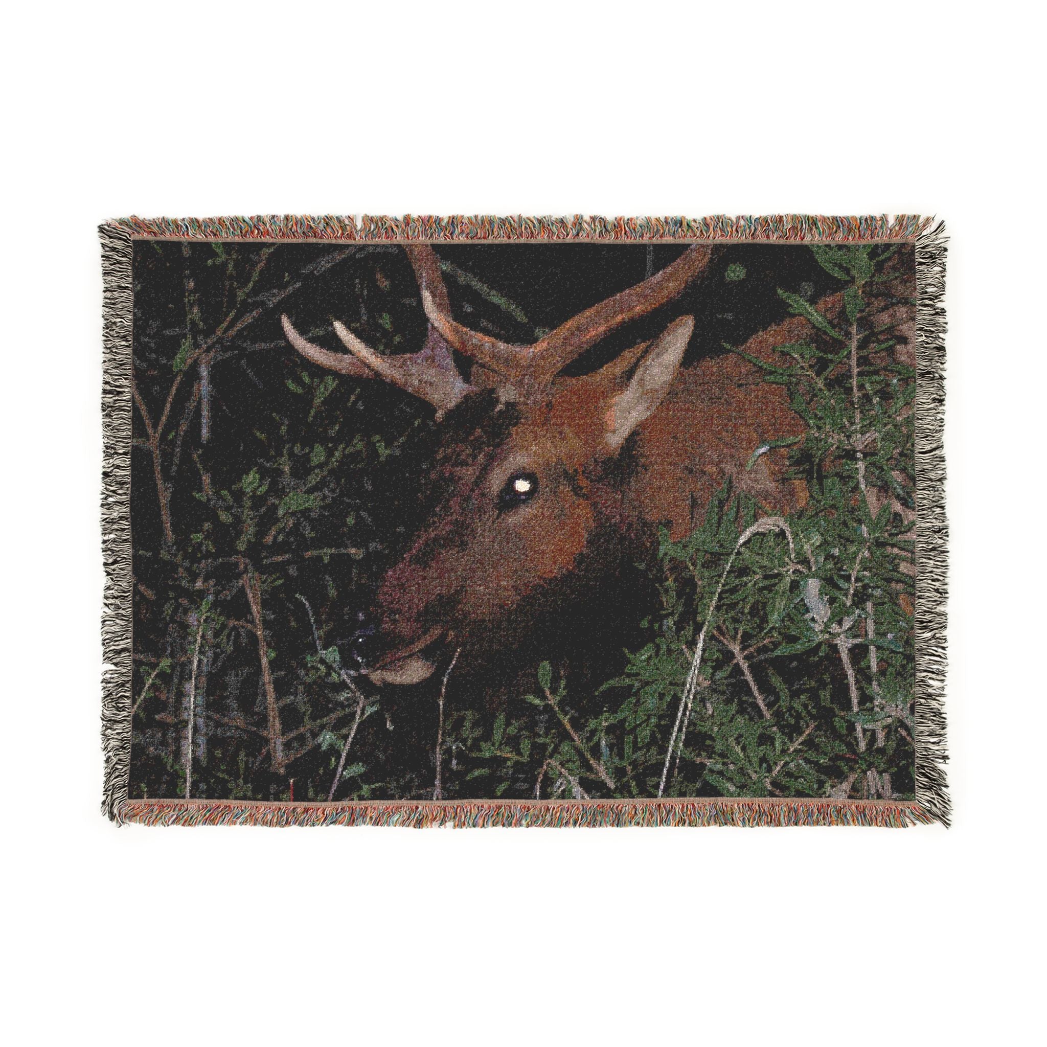 Elk Woven Blanket
