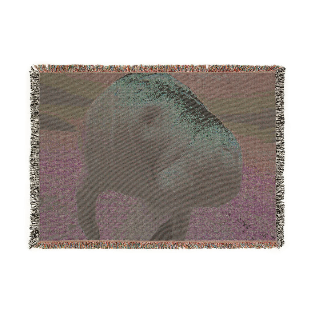 Manatee Woven Blanket