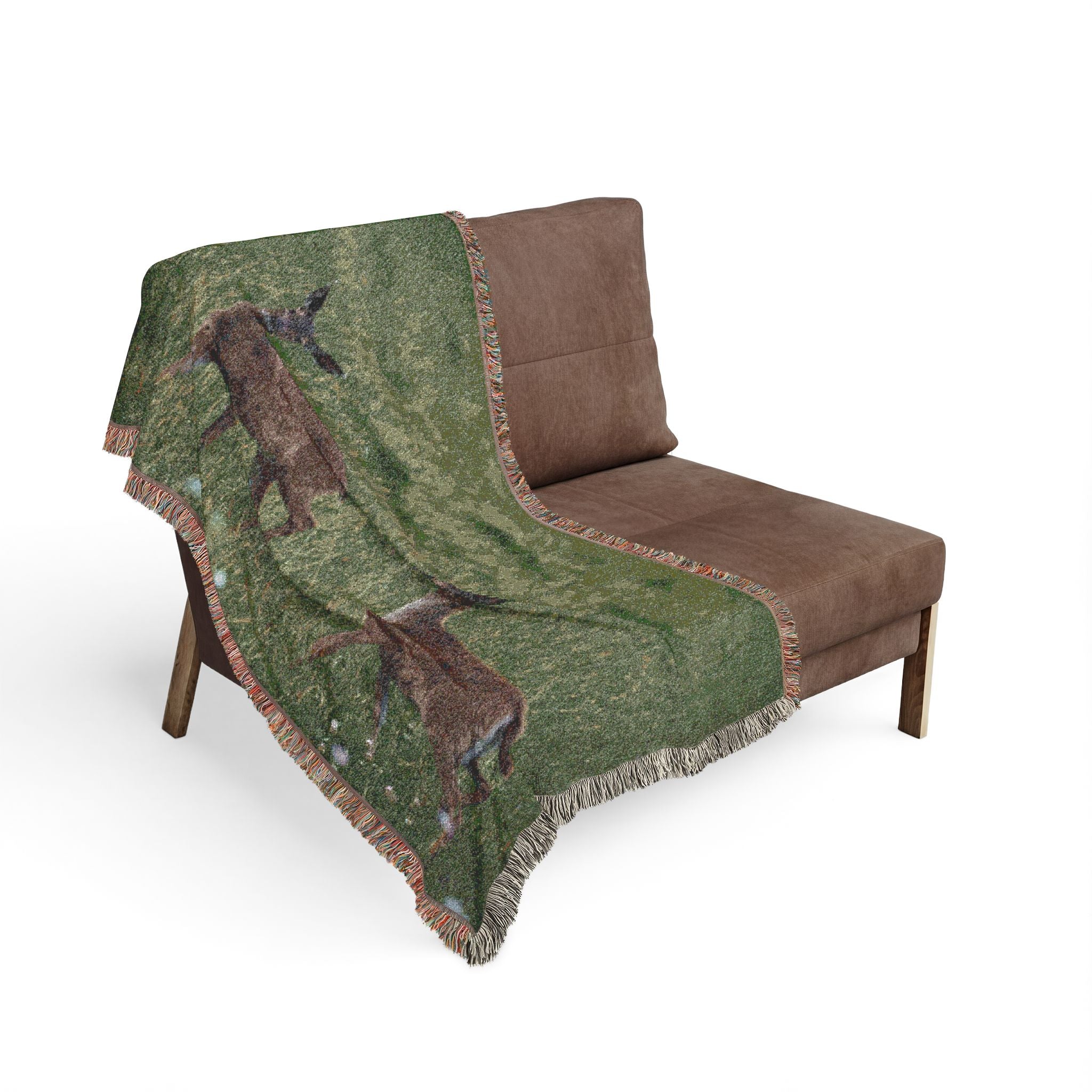 Deer Meadow Woven Blanket