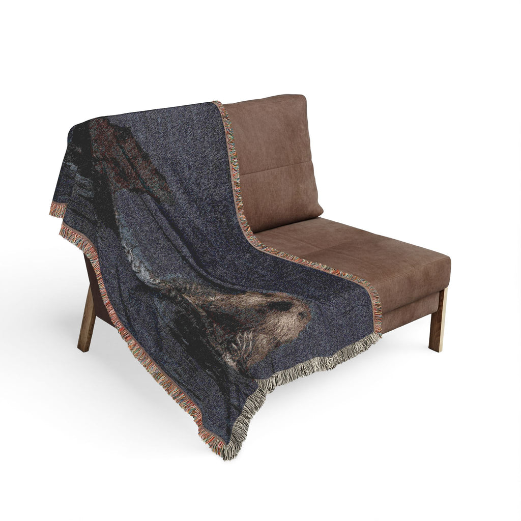 Sea Otter Woven Blanket