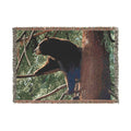 Black Bear Tule Woven Throw Blanket