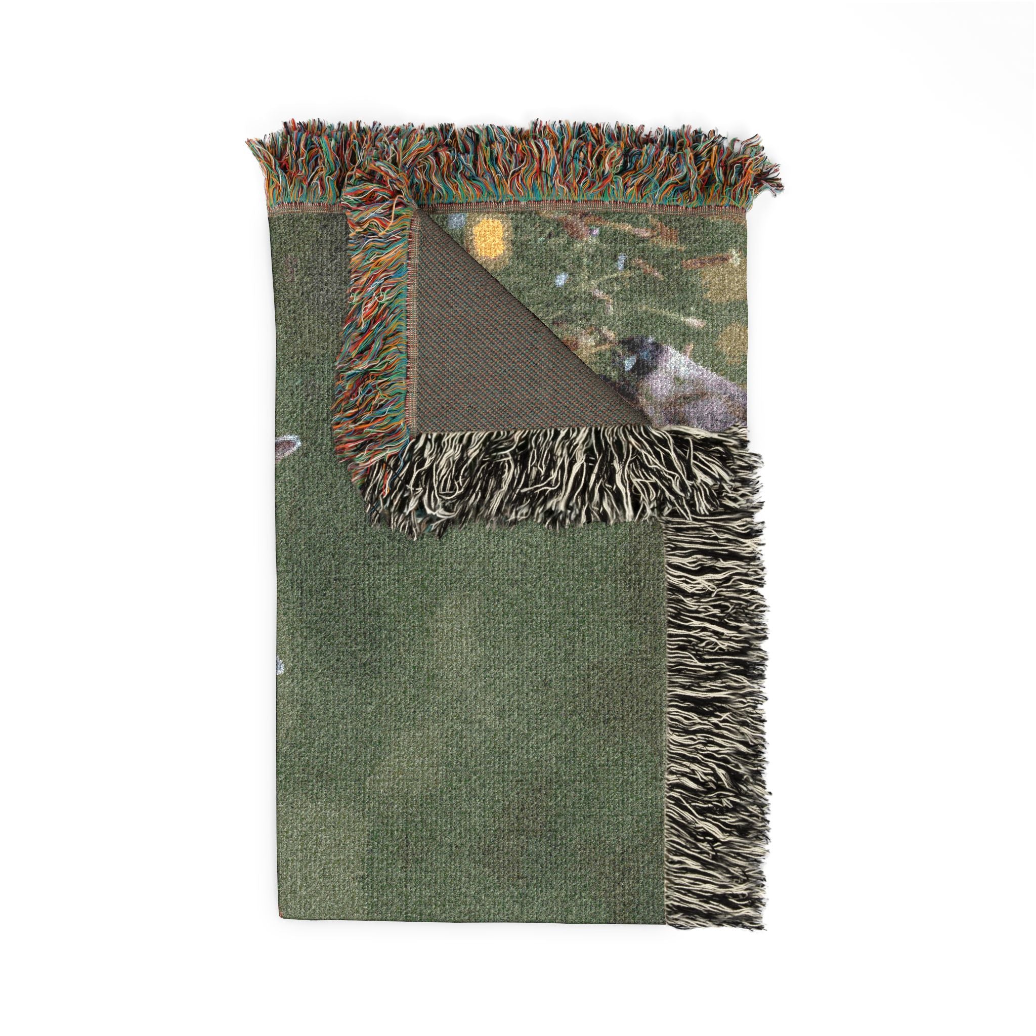 Young Buck Woven Blanket