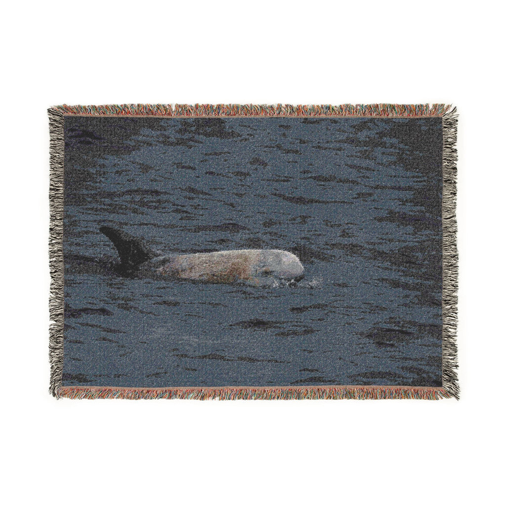 Risso's Dolphin Woven Blanket