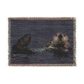 Sea Otter Woven Blanket