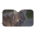 Angry Coyote Car Sun Shade — Windshield Sunshade