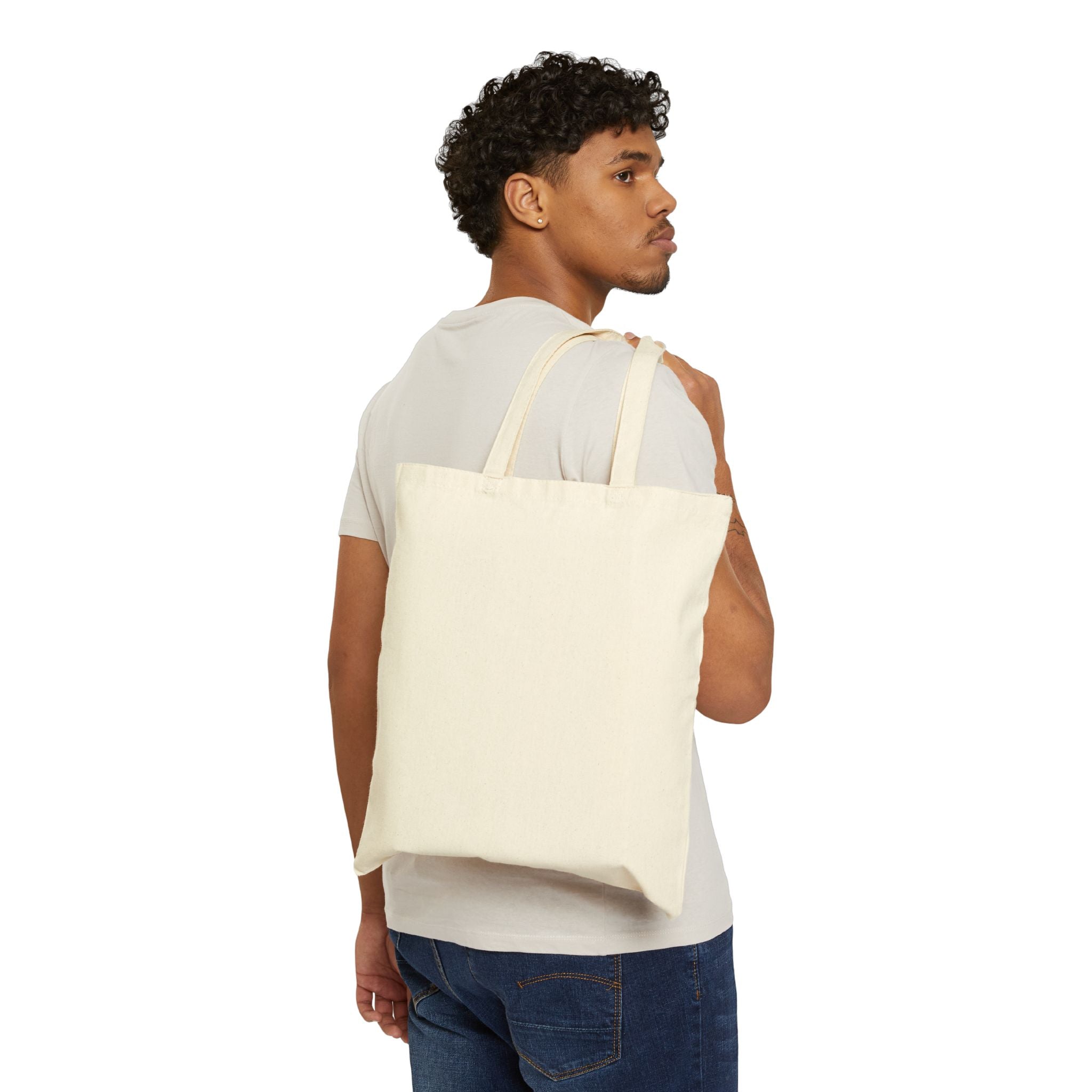 Coyote Cotton Canvas Tote Bag