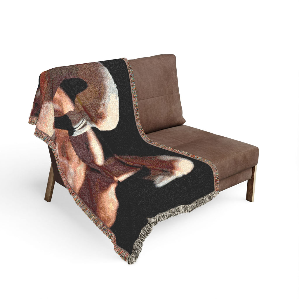 Flamingo Woven Blanket
