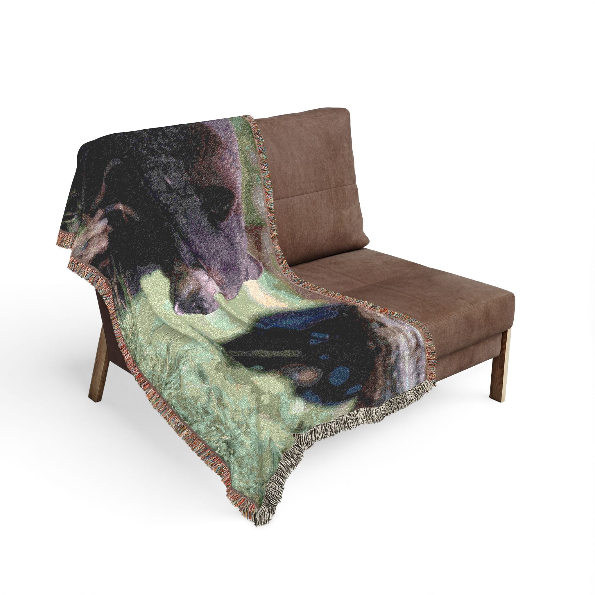 Bear Woven Blanket
