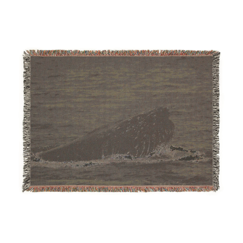 Humpback Whale Woven Blanket