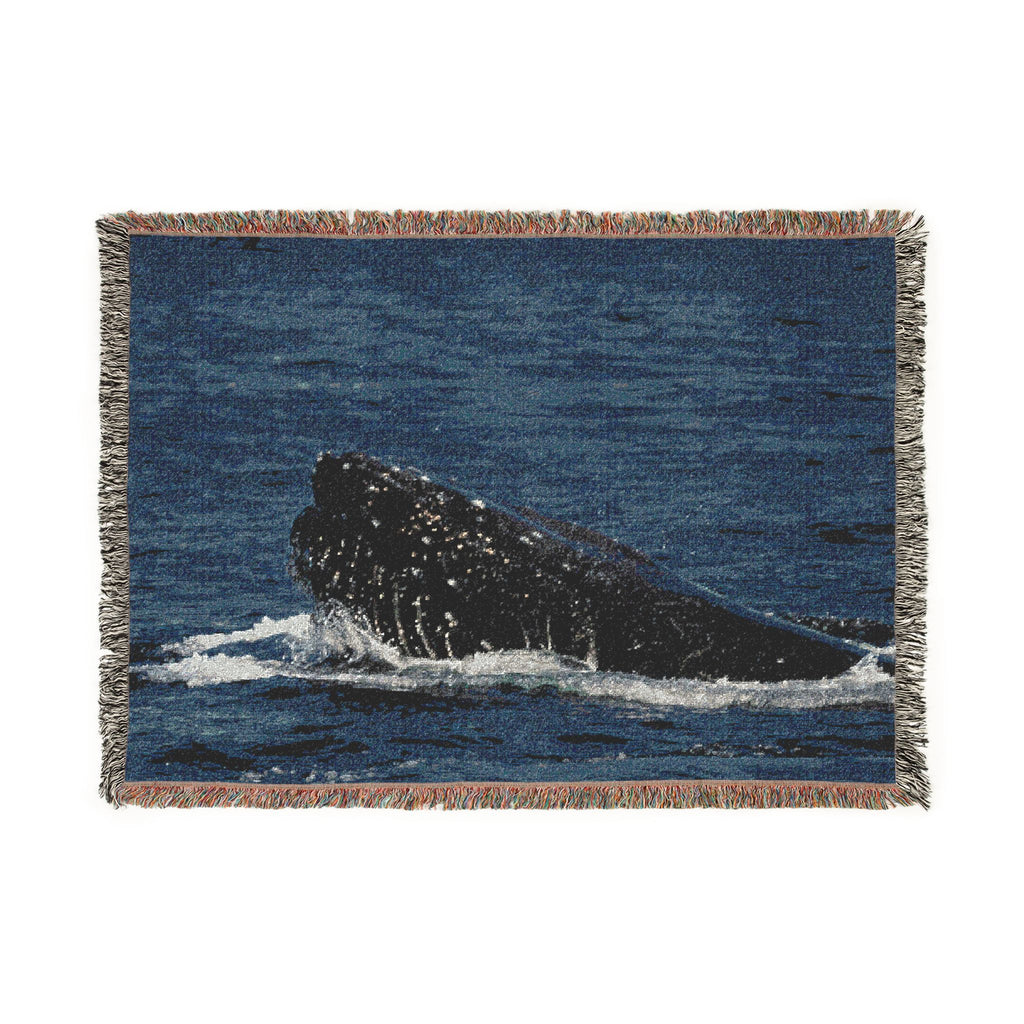 Humpback Whale Woven Blanket