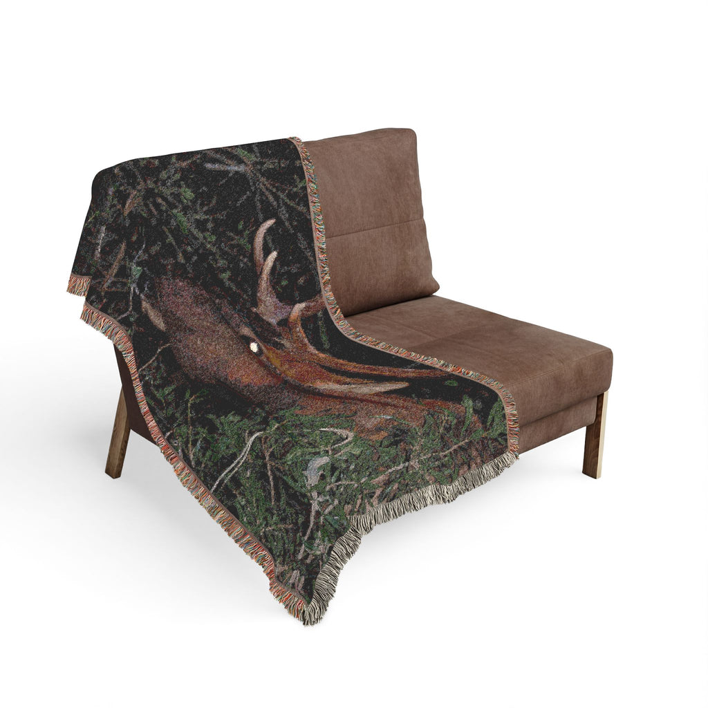Elk Woven Blanket