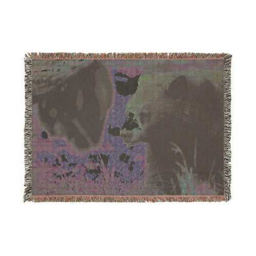 Bear Woven Blanket